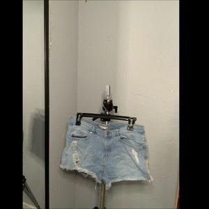 Jean shorts